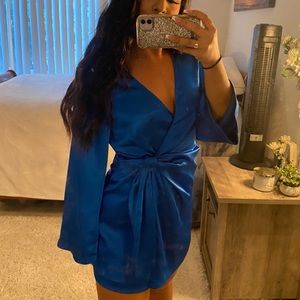 Blue Zara dress worn once!
